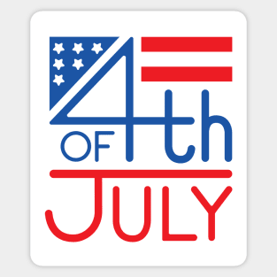 Fourth of July Sticker
